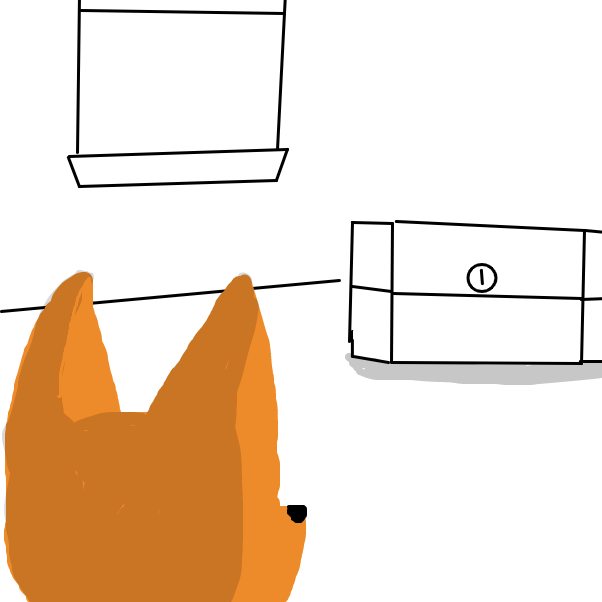 Drawing in Room 23B by Derren