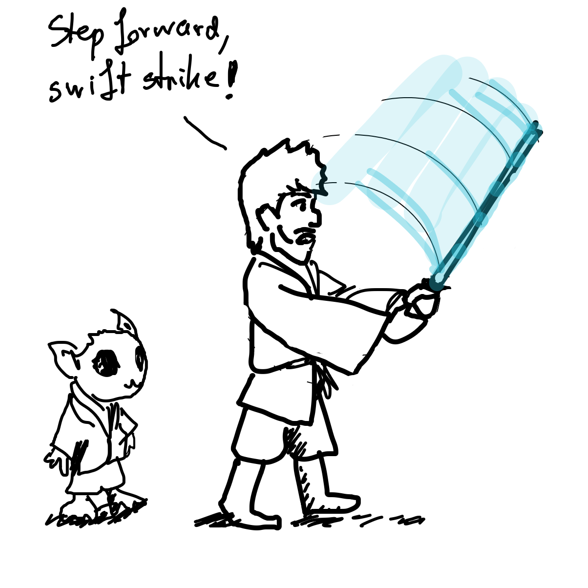 Drawing in New SW by Scribbledabble