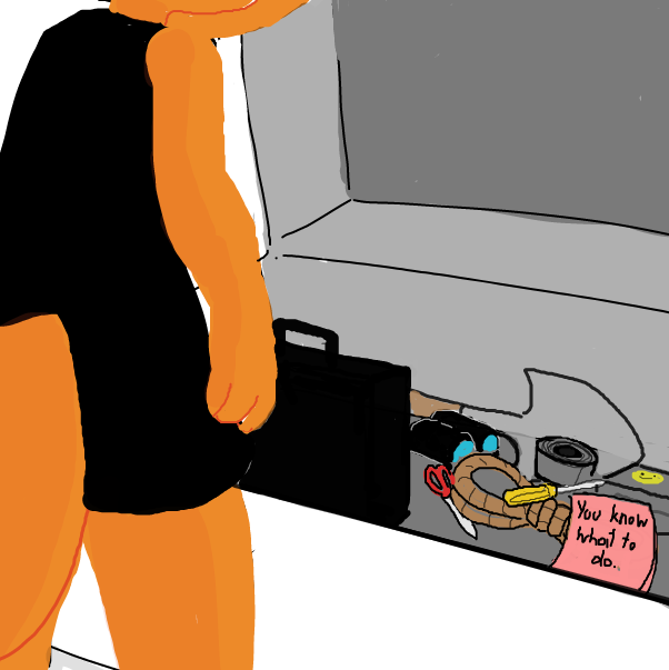  - Online Drawing Game Comic Strip Panel by Sluggishfella