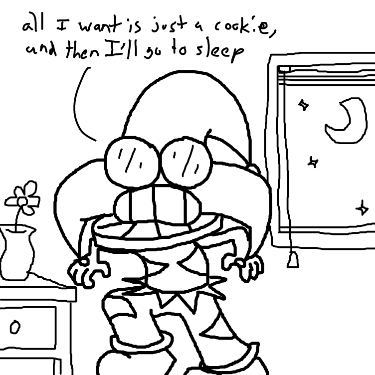 Drawing in Sneaky Silent by Pail