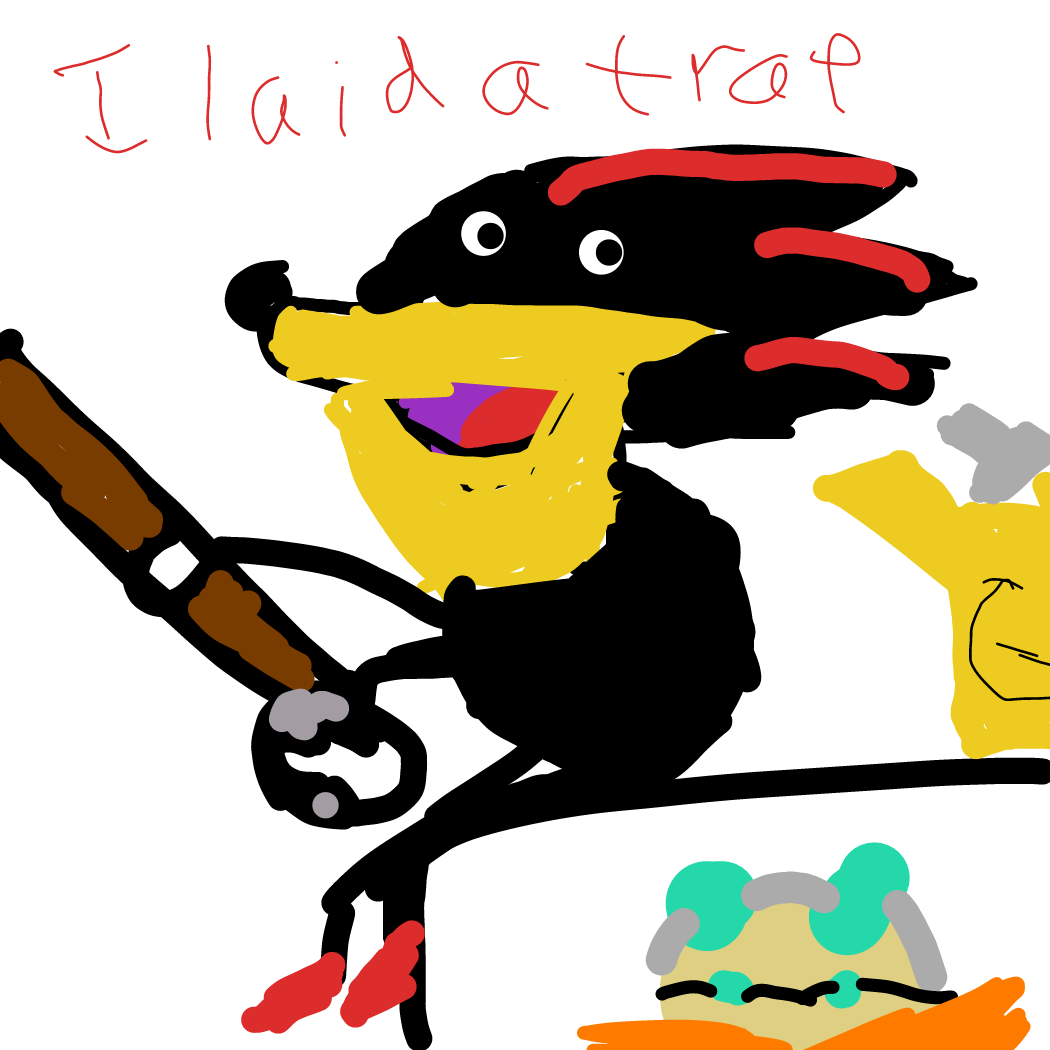 Drawing in fast guy sonic by Pikaball