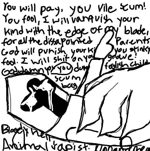 Drawing in Wof Oc #2 by HelpMe