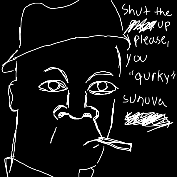 Drawing in Bad boy by HelpMe