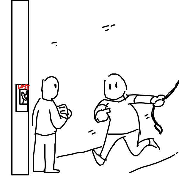 Drawing in Lost Dog by DasGrim