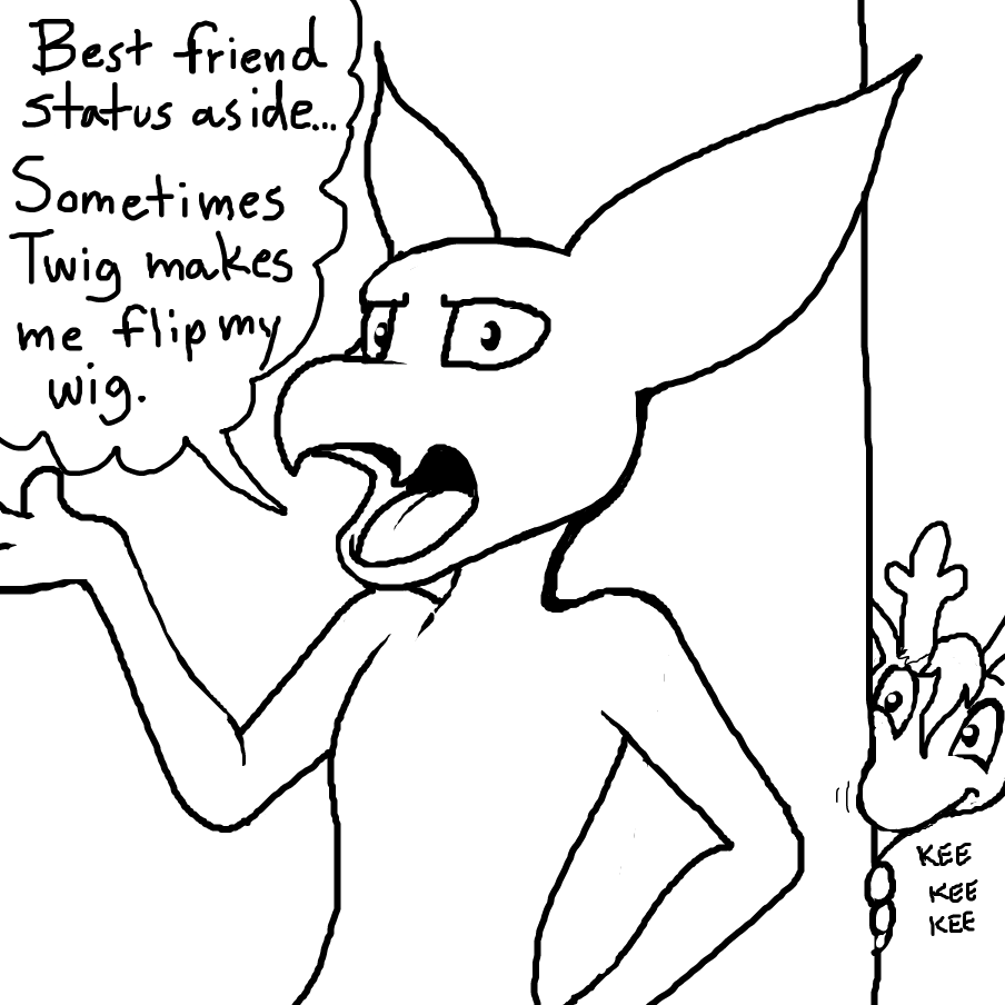 Drawing in the crack in the world short by TFD