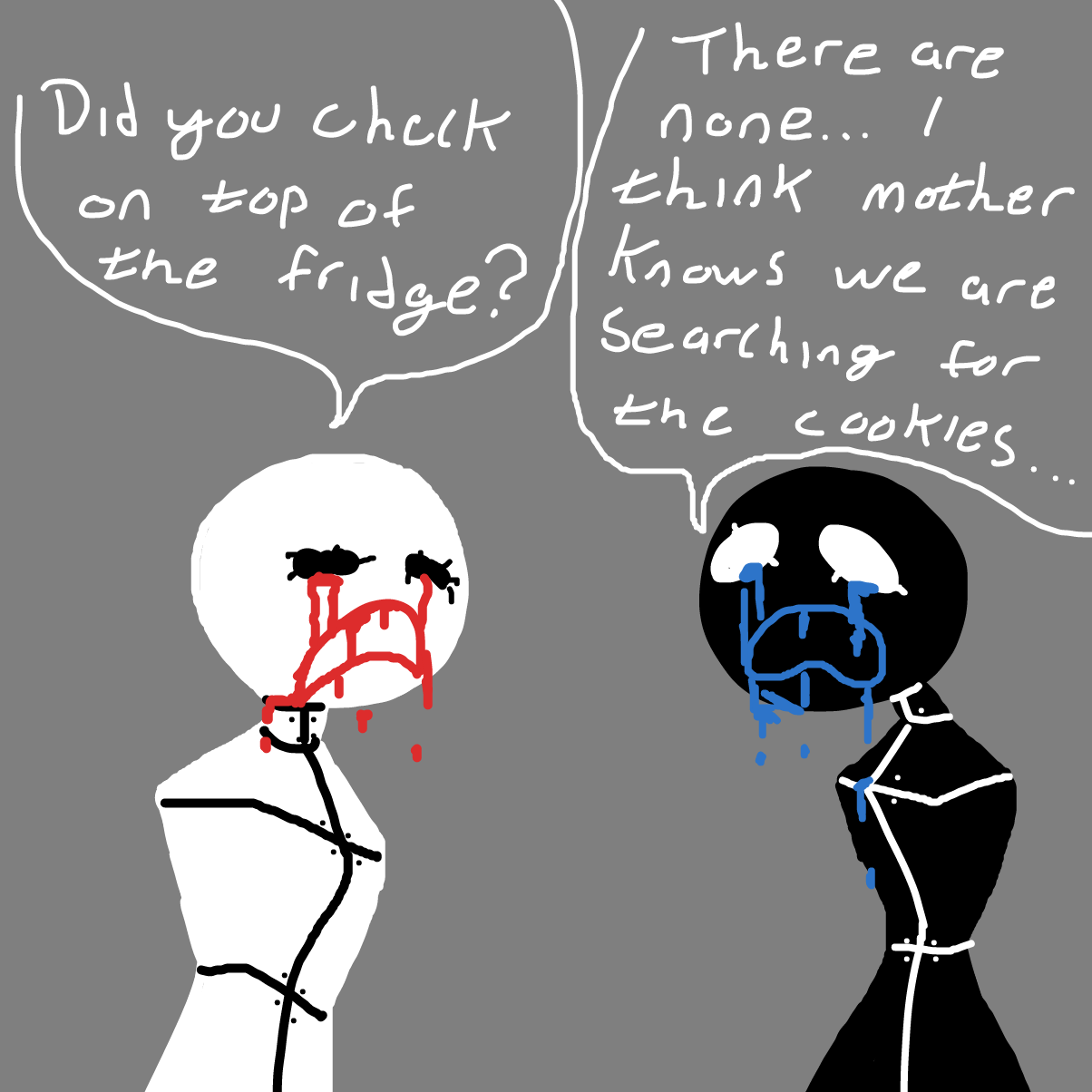  - Online Drawing Game Comic Strip Panel by CherryFlavored