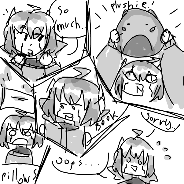 Drawing in Don’t you dare by Madikun