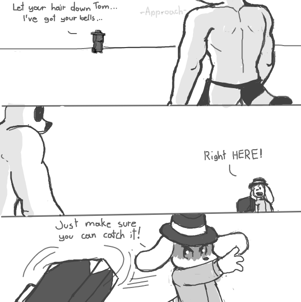  - Online Drawing Game Comic Strip Panel by Sluggishfella