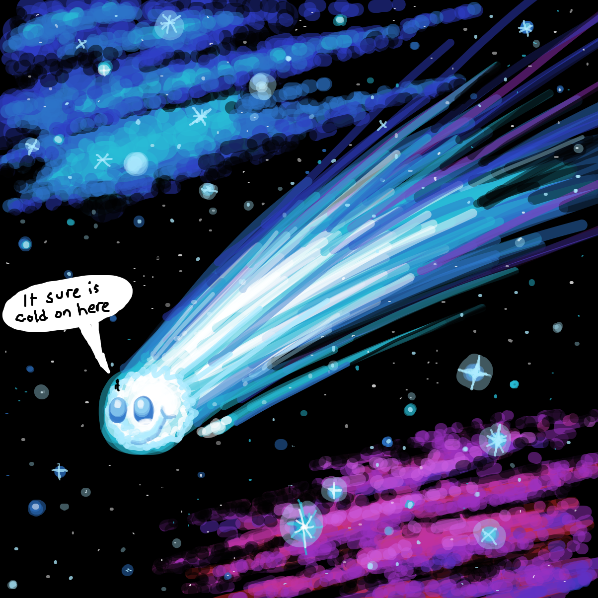 Star crossed lovers - Online Drawing Game Comic Strip Panel by Electra