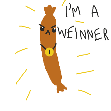 Drawing in WEINNER by Arthness