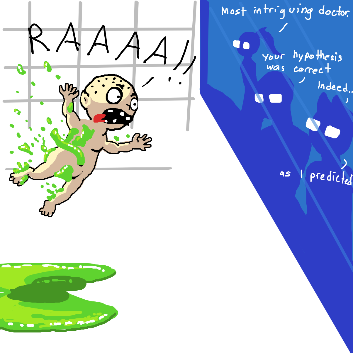  - Online Drawing Game Comic Strip Panel by Electra