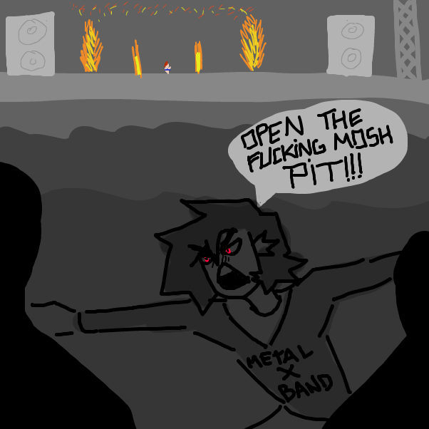 Drawing in Rock and Roll by Toxical