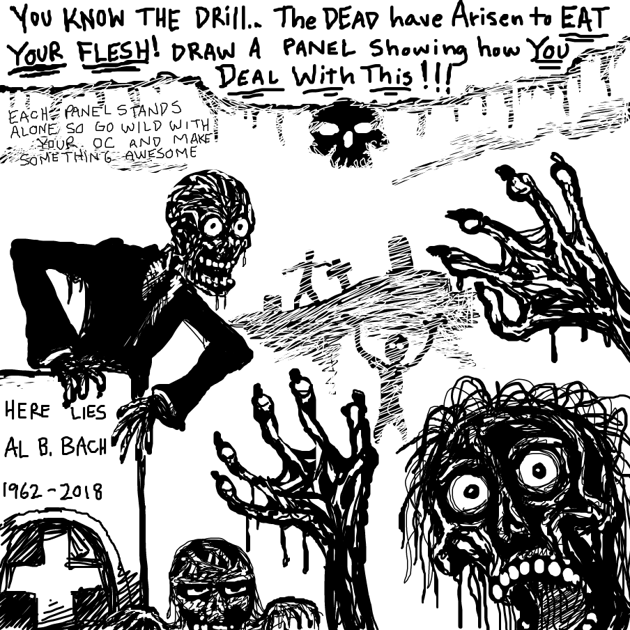 Drawing in You Vs. the ZOMBIE OUTBREAK by TFD