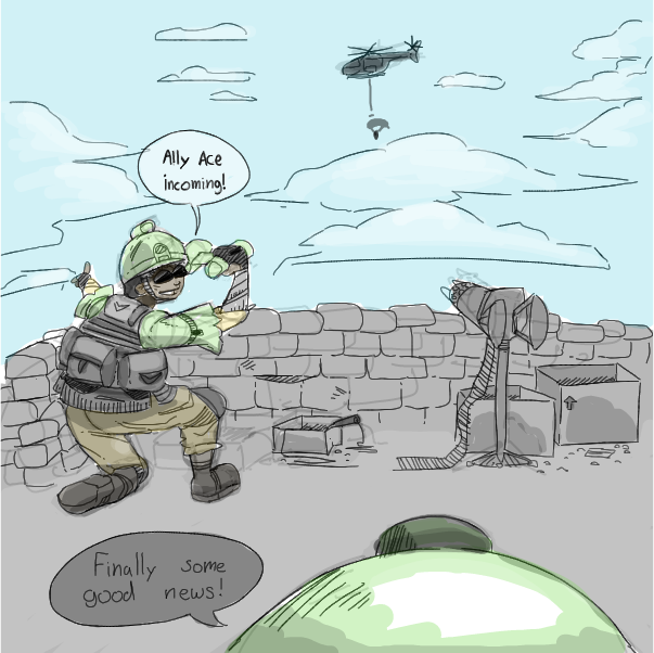  - Online Drawing Game Comic Strip Panel by Mothbunita