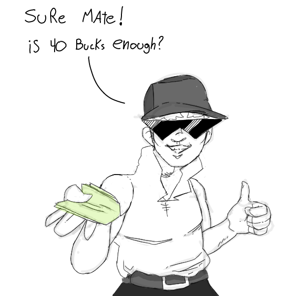  - Online Drawing Game Comic Strip Panel by Mothbunita