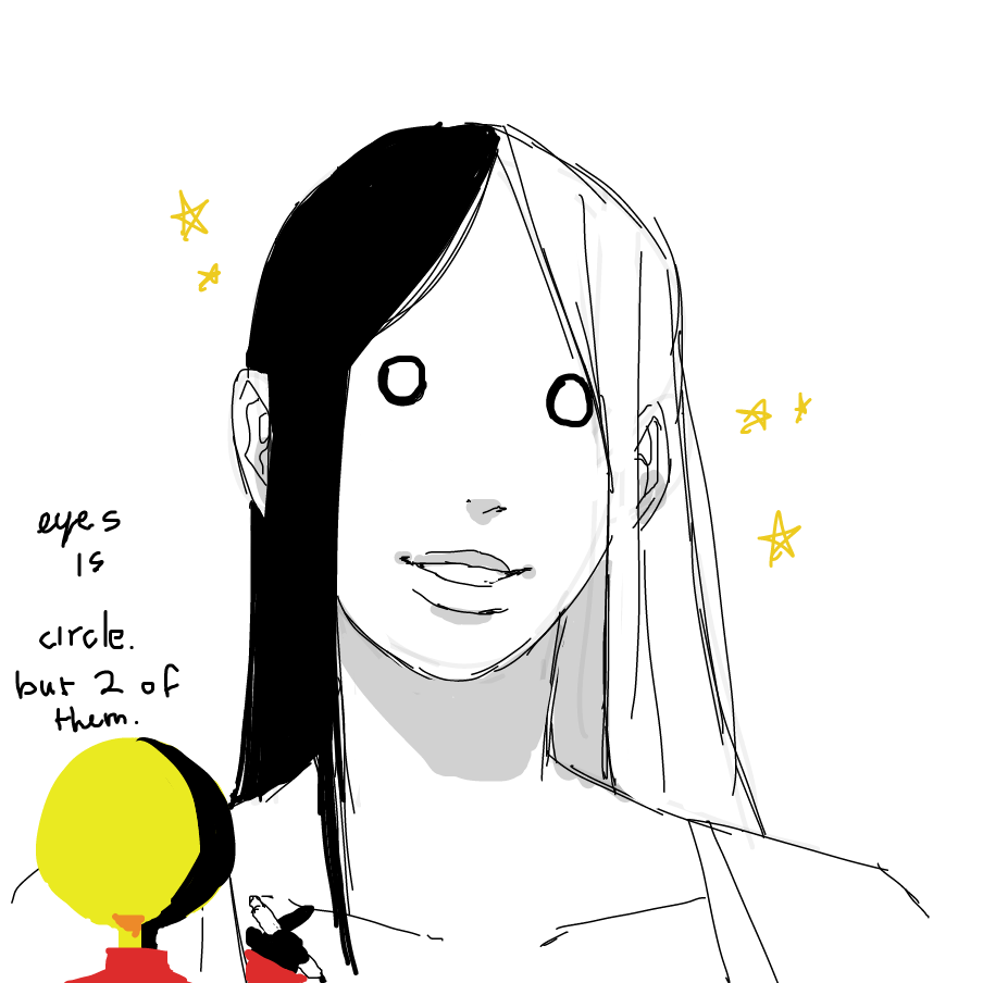 Drawing in How do Draw Segsi Woman by cuppapeach