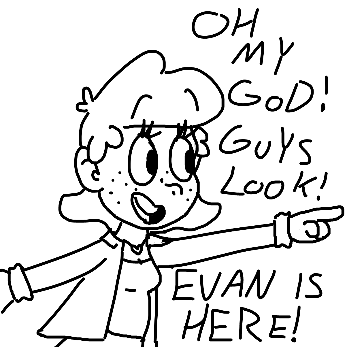  - Online Drawing Game Comic Strip Panel by CherryFlavored