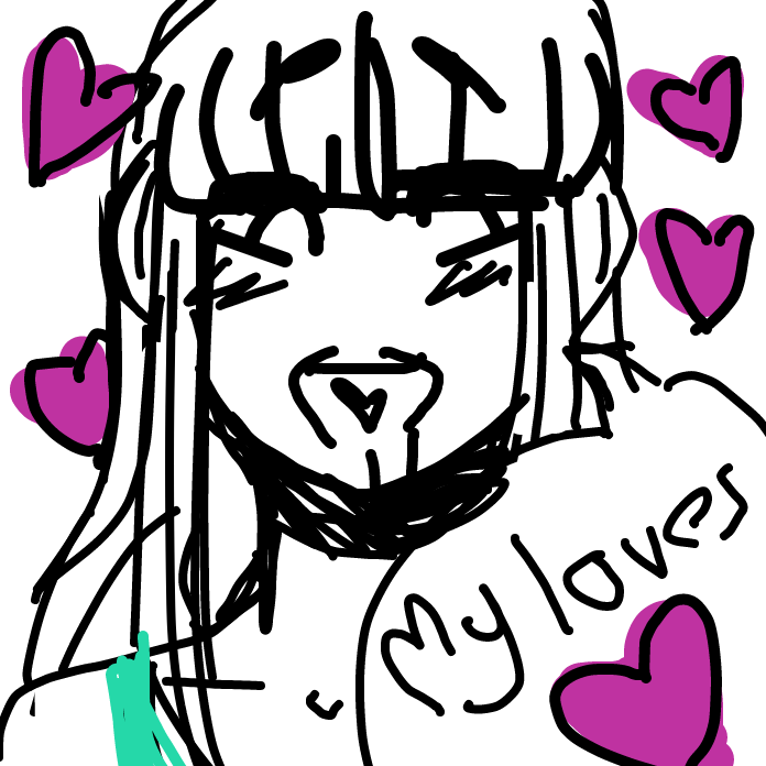 Drawing in Debra being Debra by MY~LEIGH