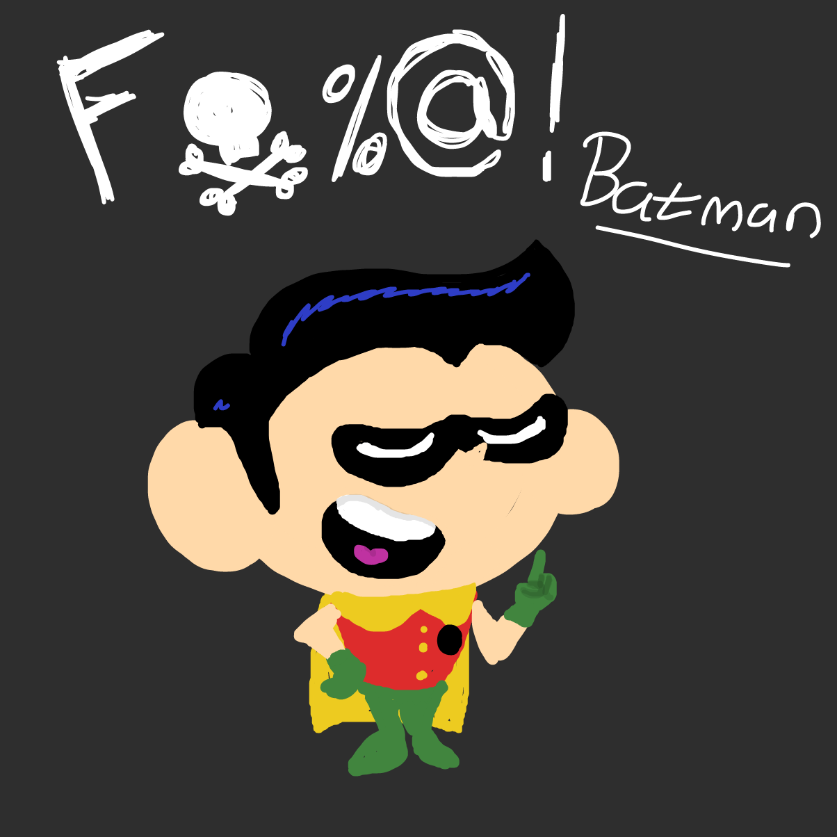 anybody else remember Titans? - Online Drawing Game Comic Strip Panel by CherryFlavored