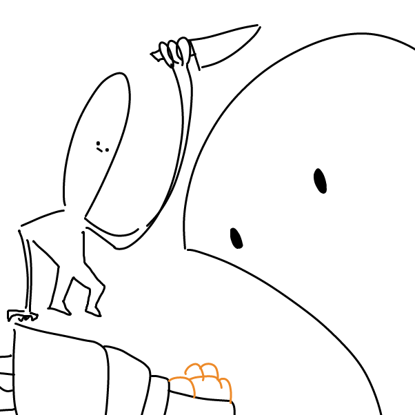 Cereal is gross - Online Drawing Game Comic Strip Panel by GrimBone