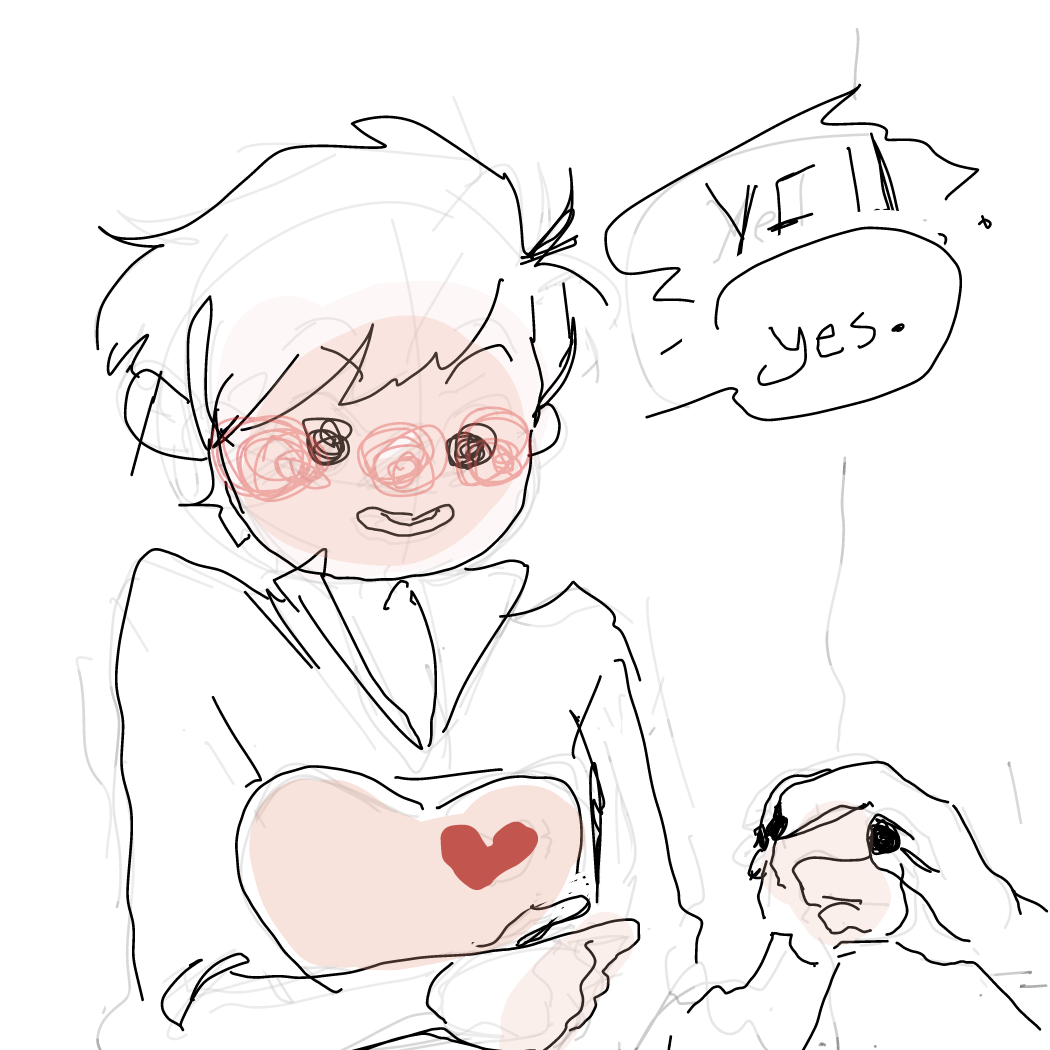 *blush* - Online Drawing Game Comic Strip Panel by dumbrump