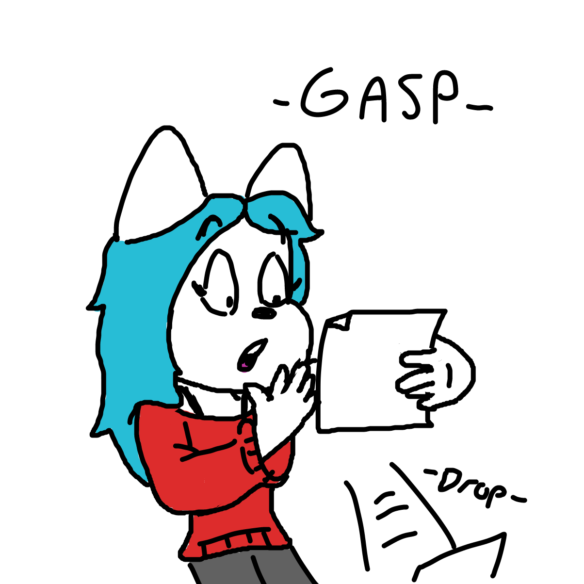  - Online Drawing Game Comic Strip Panel by CherryFlavored