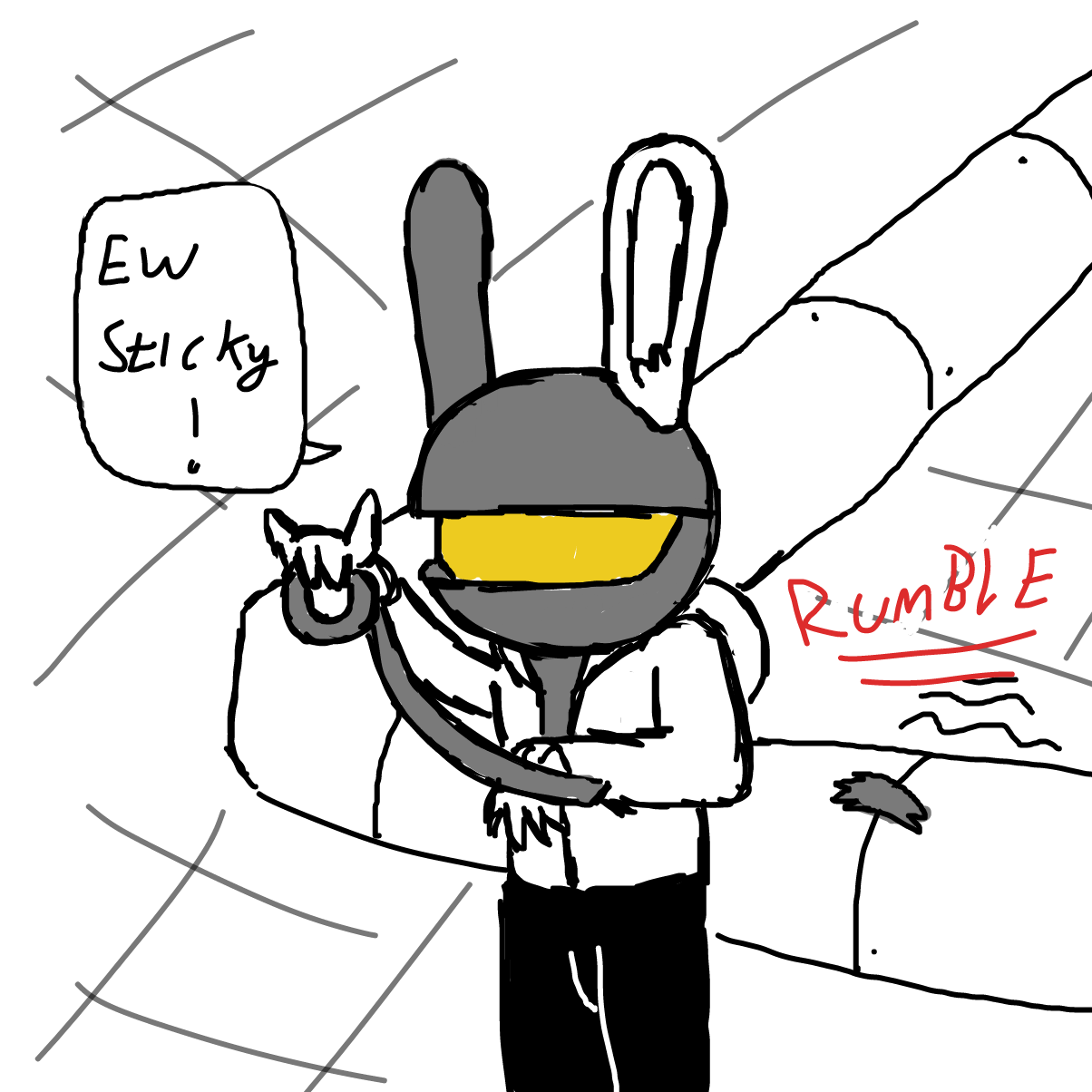  - Online Drawing Game Comic Strip Panel by CherryFlavored