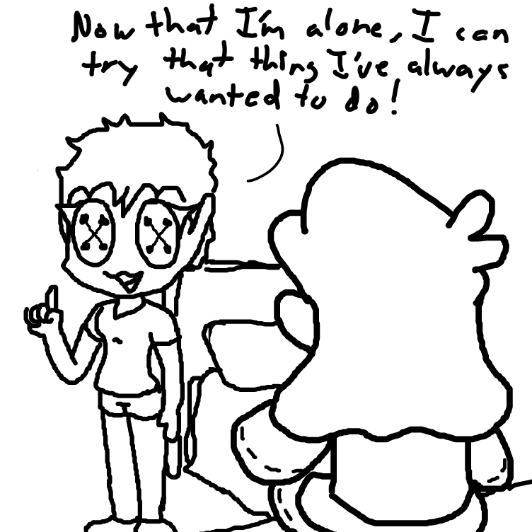  - Online Drawing Game Comic Strip Panel by Pail