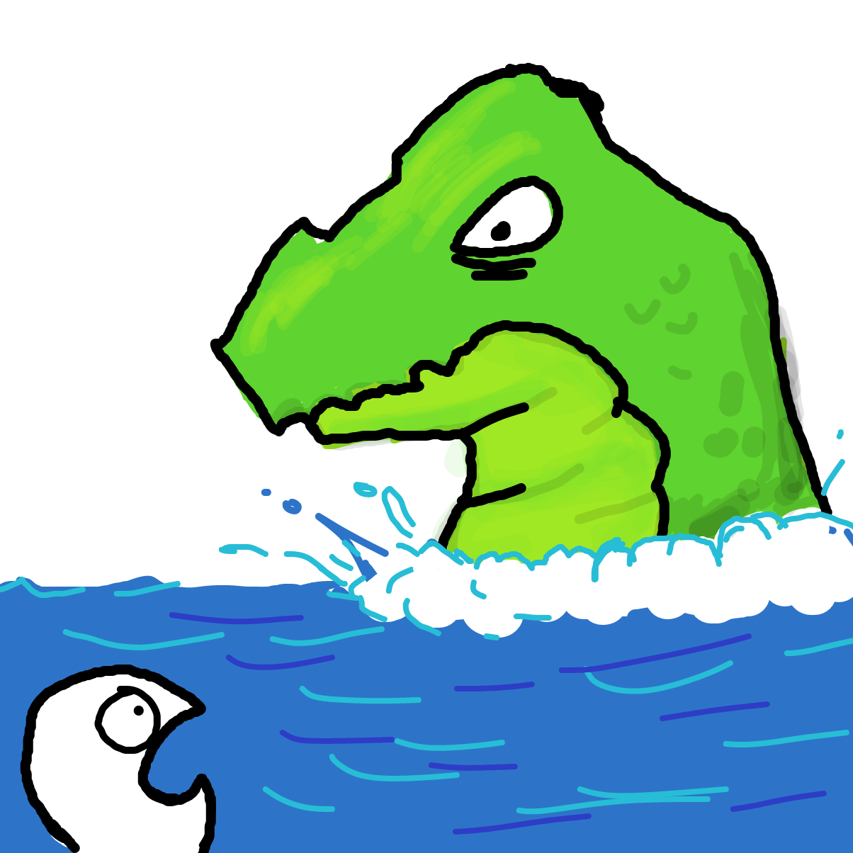  - Online Drawing Game Comic Strip Panel by Sabandija