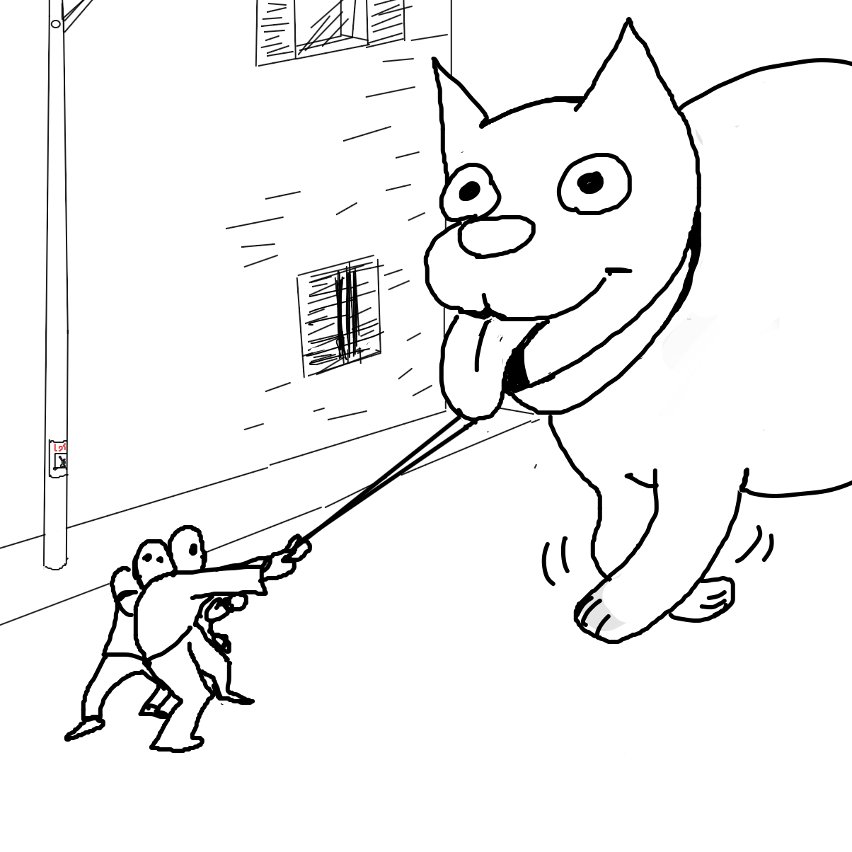  - Online Drawing Game Comic Strip Panel by Scribbledabble