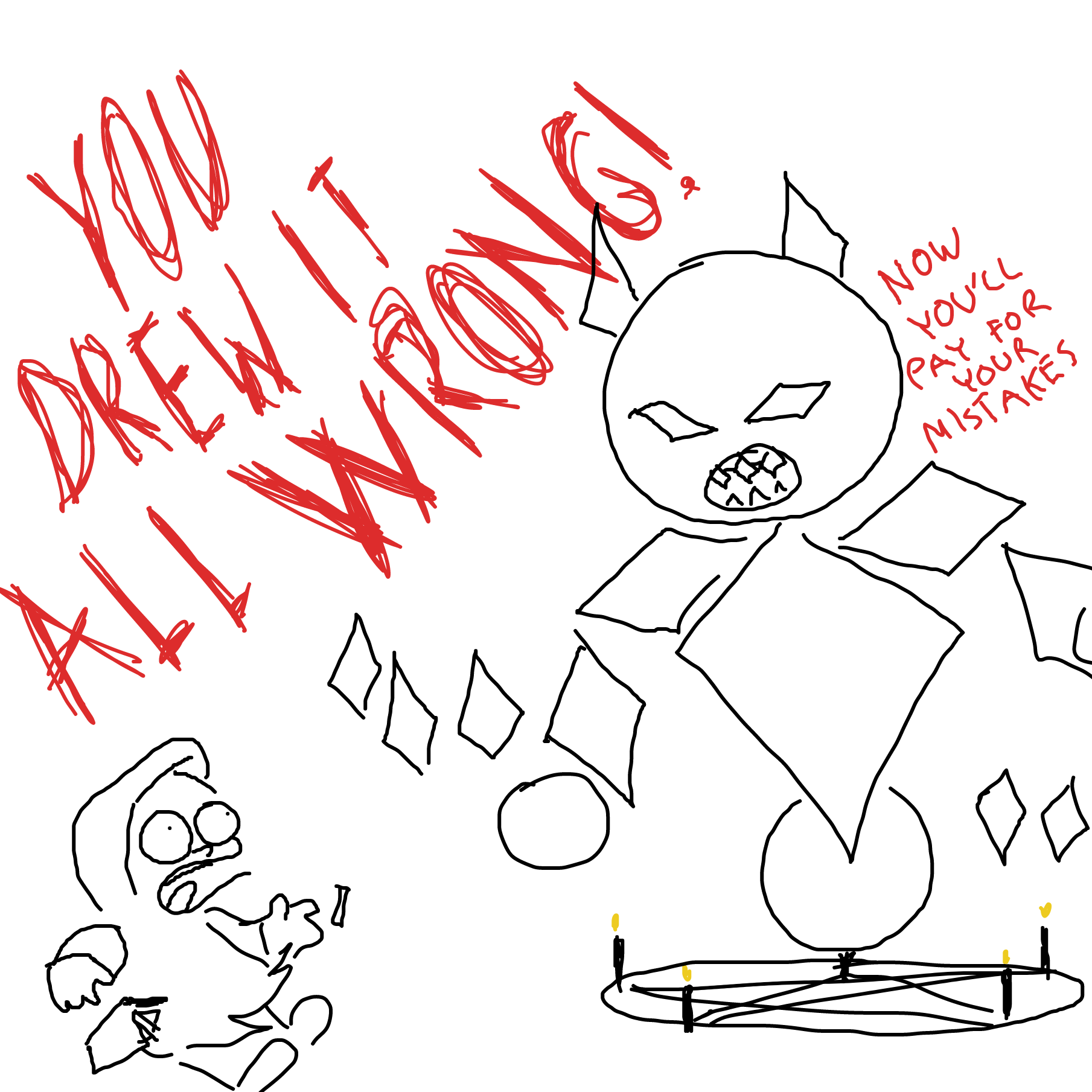  - Online Drawing Game Comic Strip Panel by Sabandija