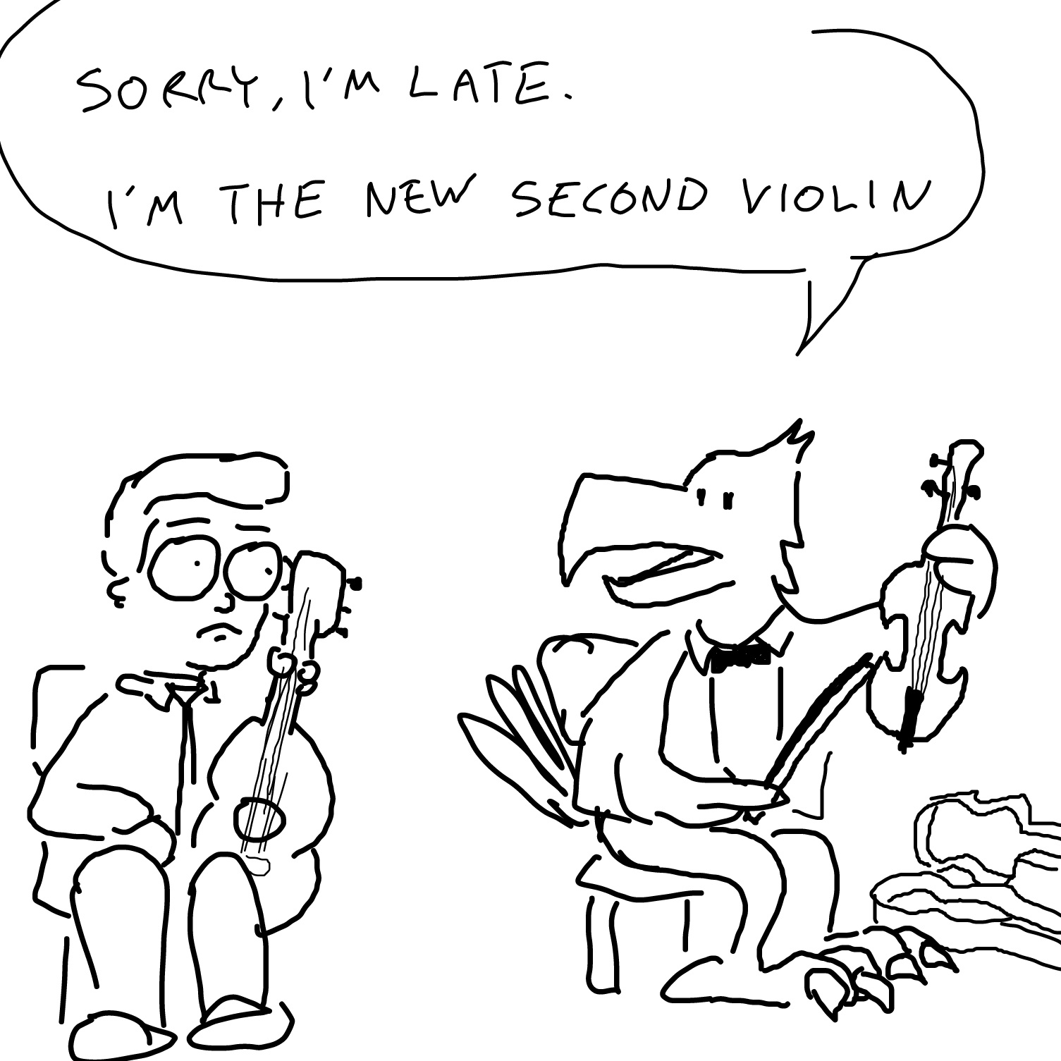  - Online Drawing Game Comic Strip Panel by Sabandija