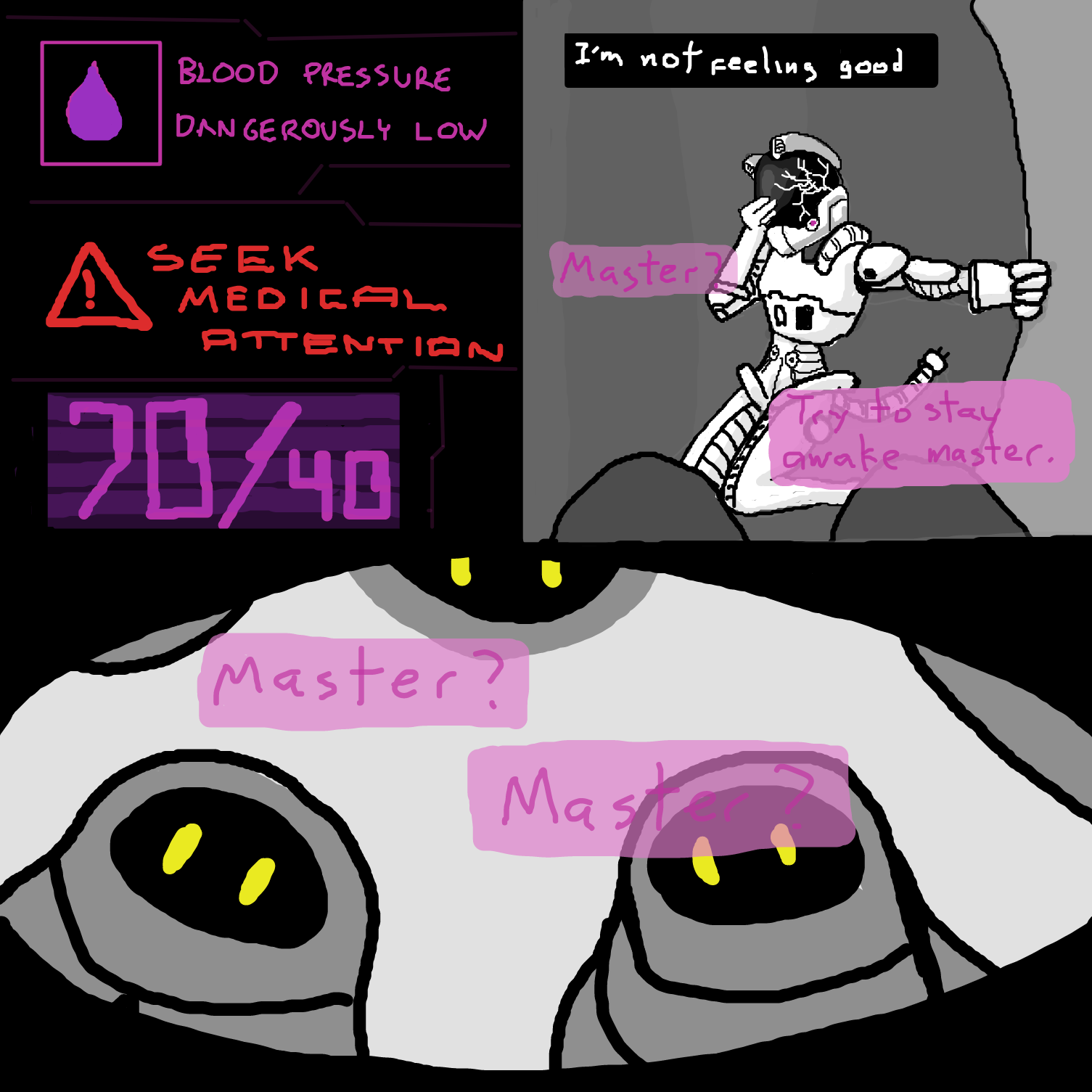  - Online Drawing Game Comic Strip Panel by Sabandija