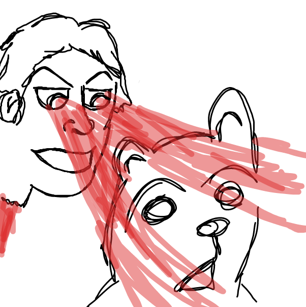 Drawing in HEEE HEEE HOO HOO YOUR CRINGE by HelpMe