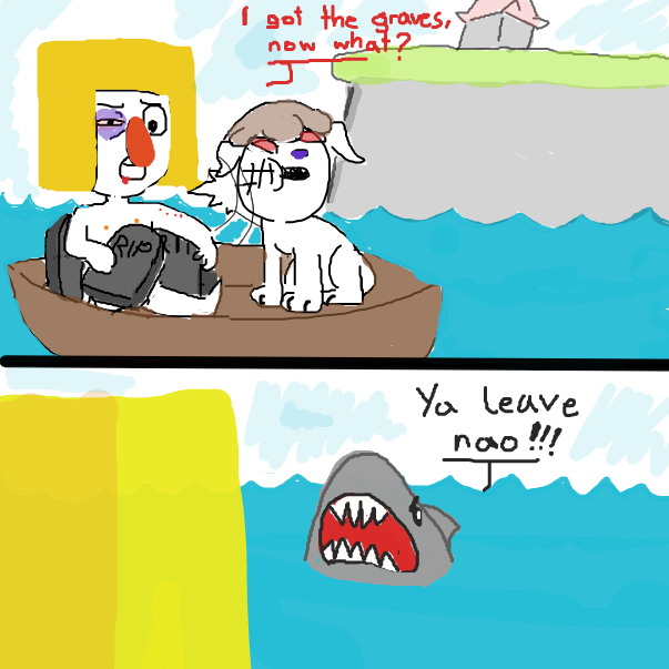  - Online Drawing Game Comic Strip Panel by Sluggishfella