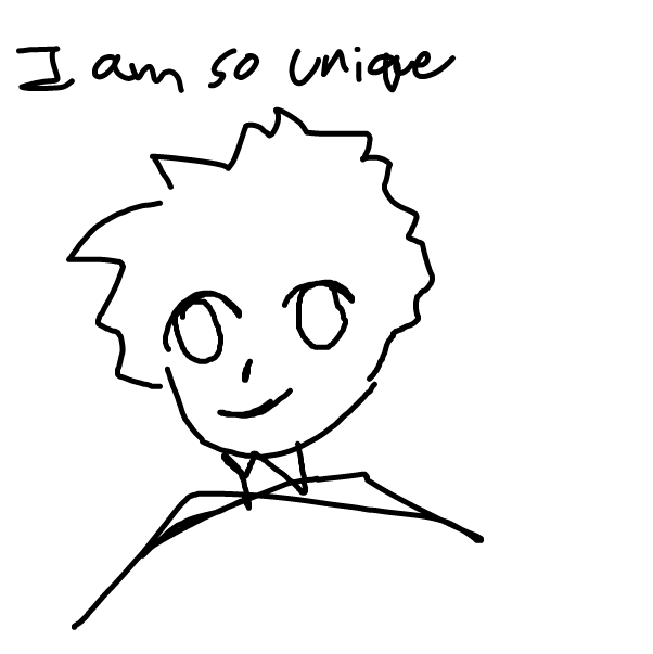 Drawing in Generic OC  by HelpMe