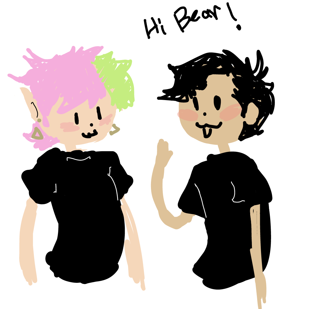 Drawing in Meet BEAR! by dumbrump