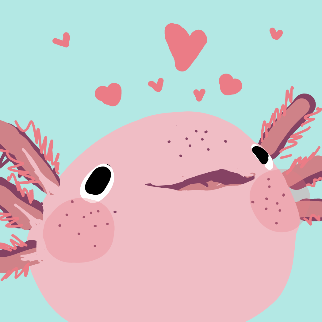 Drawing in axolotls  by dumbrump
