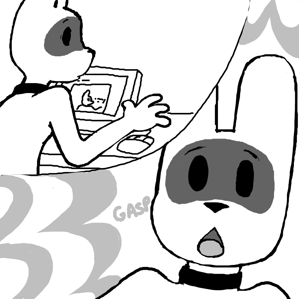  - Online Drawing Game Comic Strip Panel by TFD