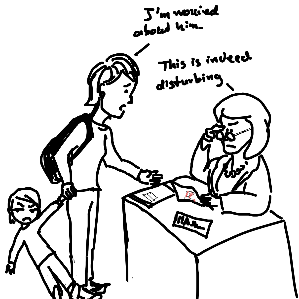 Drawing in HEEE HEEE HOO HOO YOUR CRINGE by Scribbledabble