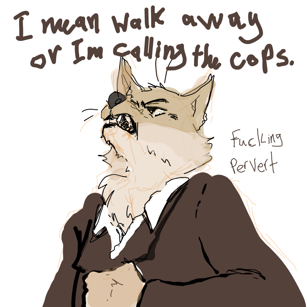 Drawing in Chance Meeting by dumbrump