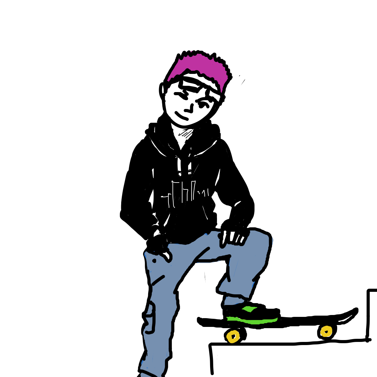 Drawing in help me make a persona plz by Scribbledabble