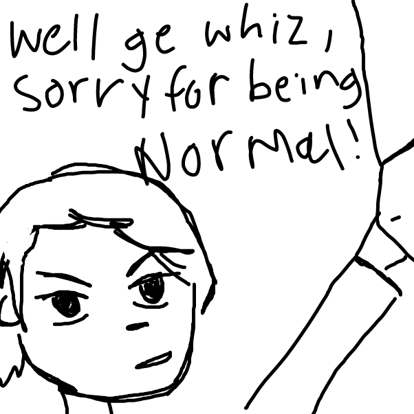 Drawing in HEEE HEEE HOO HOO YOUR CRINGE by HelpMe