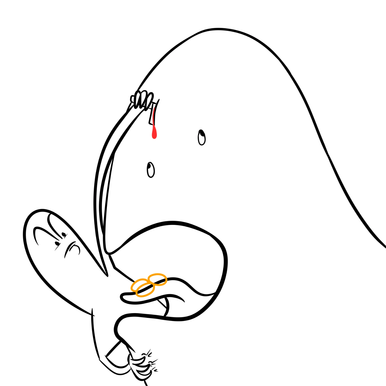  - Online Drawing Game Comic Strip Panel by Wizard Croissant