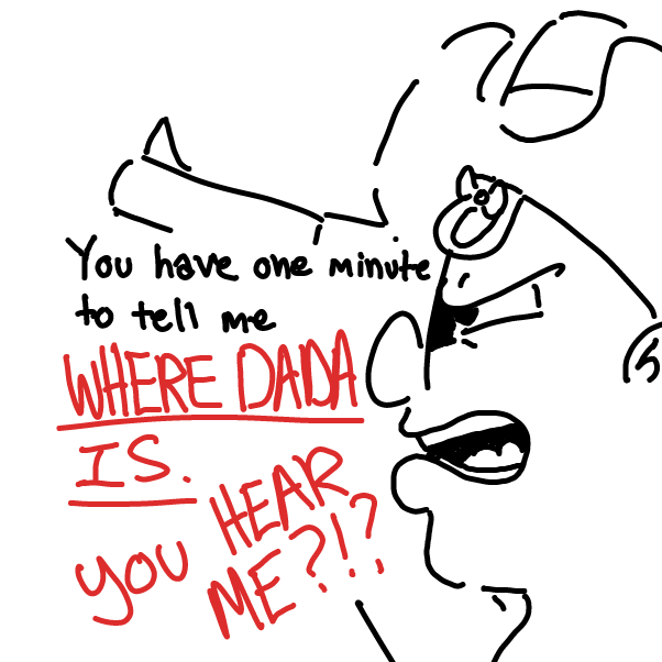 Drawing in Outlaw Baby by MaskedShadows