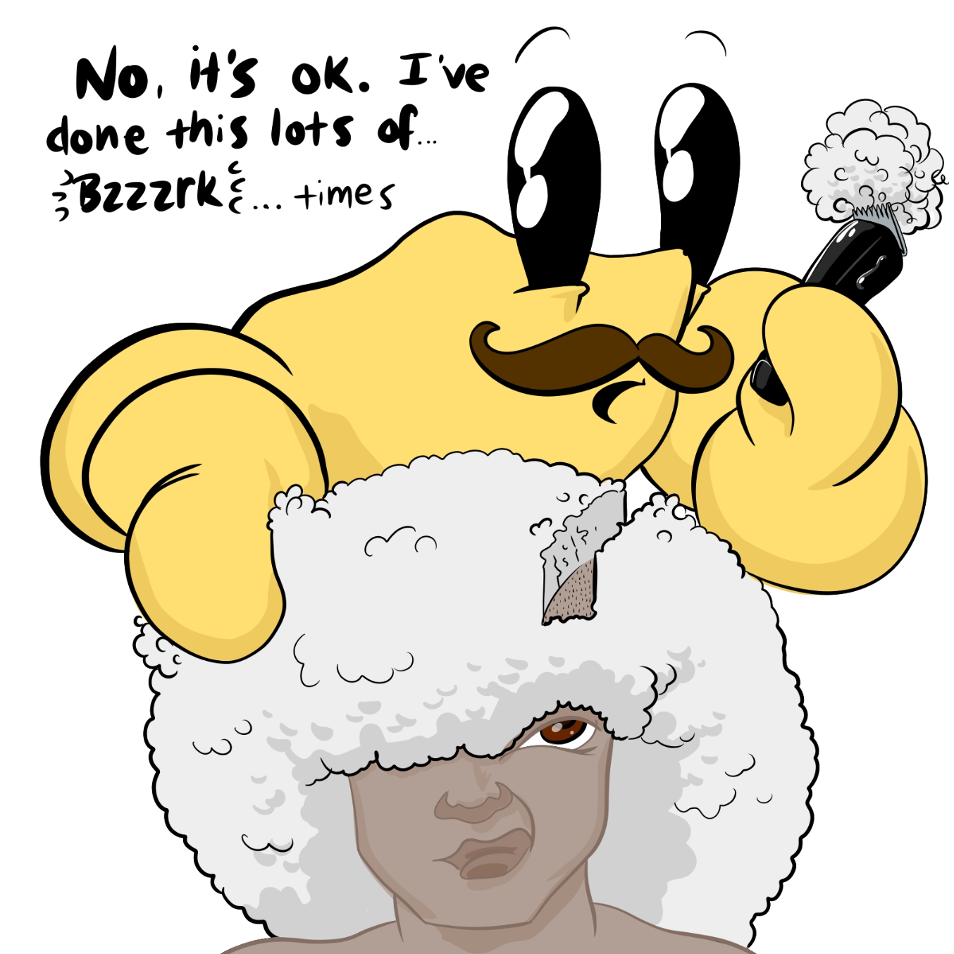  - Online Drawing Game Comic Strip Panel by Wizard Croissant