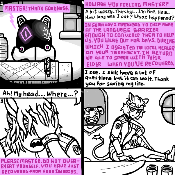  - Online Drawing Game Comic Strip Panel by SeanTrunks