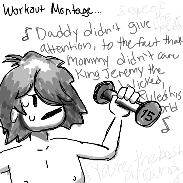 Drawing in Ted is getting fat by HelpMe