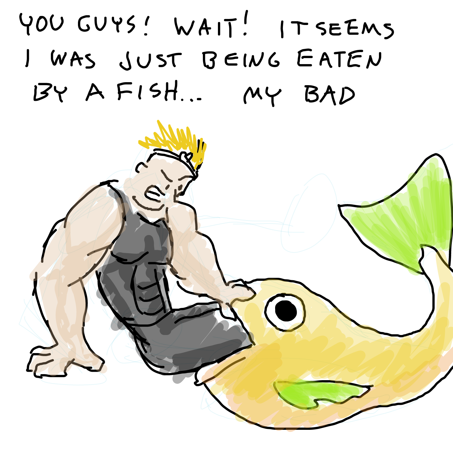  - Online Drawing Game Comic Strip Panel by Sabandija