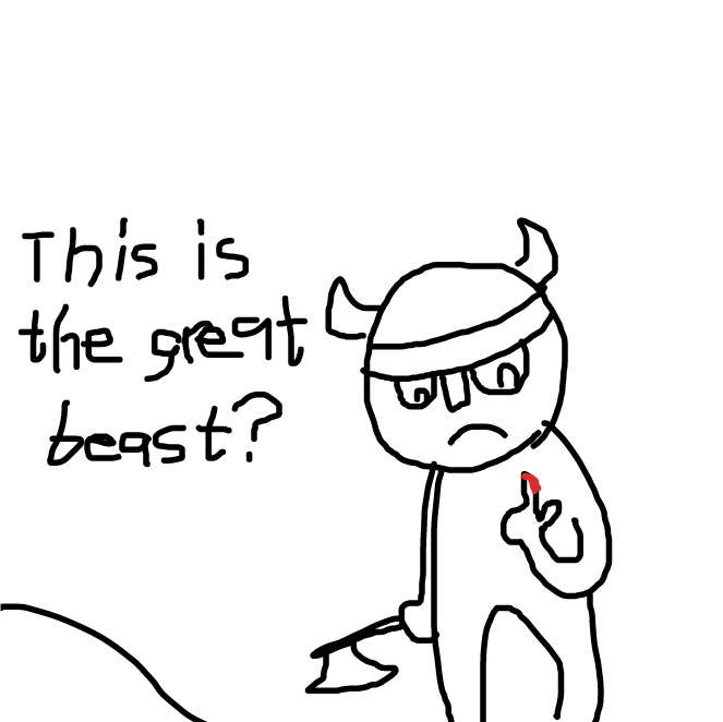 Drawing in The Cave Monster by SeanTrunks